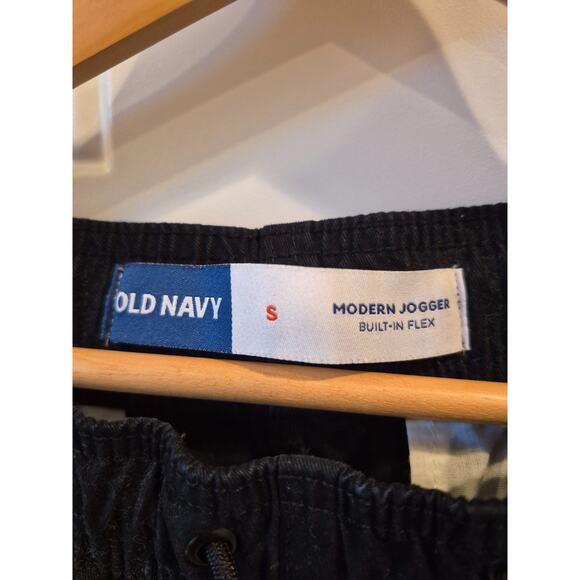 LOT of 2 GAP & OLD NAVY Essential Jogger Pants Mens Size Small - Black & Khaki - Picture 8 of 16